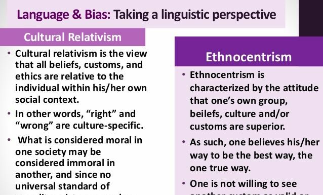 A Poem About Ethnocentrism and Cultural Relativism Explained