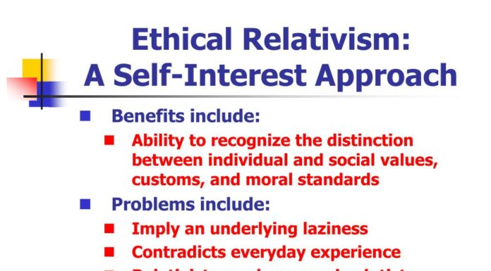 Ethical Relativism: Positive Aspects
