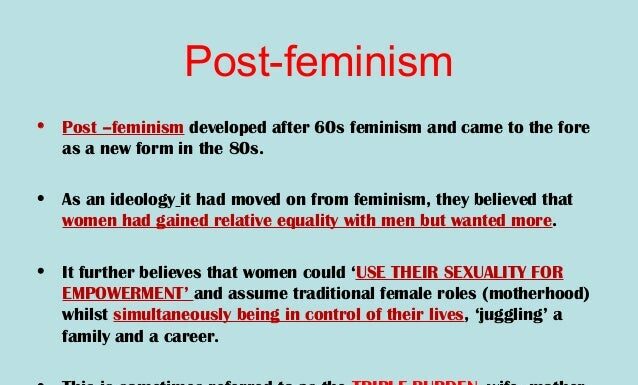 Post-Feminism vs. Feminism: Understanding the Key Differences