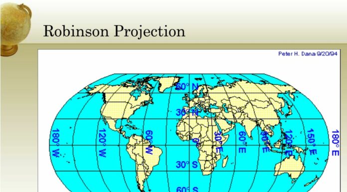Robinson Projection: AP Human Geo Guide