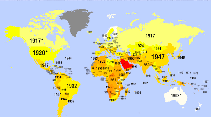 Which Countries Still Deny Women the Right to Vote in the 21st Century?