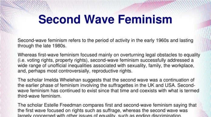 The Drawbacks of Second-Wave Feminism: A Critical Examination