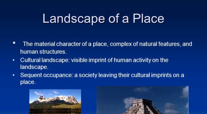 Earth’s Canvas: Landscapes of Human Stories