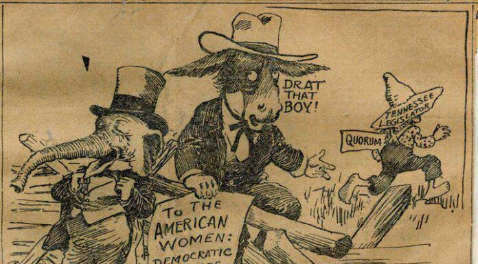 August 21 1920 – Anti-Suffrage Campaign Escalates in Tennessee