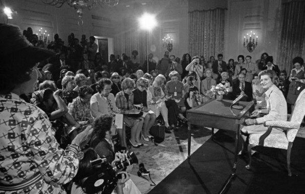 September 4, 1974 – Betty Ford Publicly Supports the ERA in First Press Conference