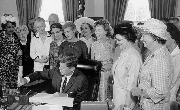 Today in Herstory: President Kennedy Signs the Equal Pay Act into Law