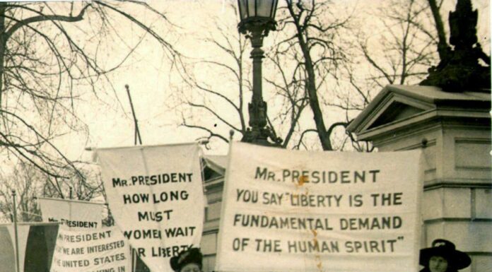 October 1 1918 – Senators Debate Woman Suffrage Amendment on the Floor