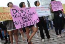 Activists Project ‘Rape Is Rape’ Message Onto U.S. Capitol