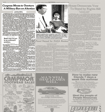 Ban on Military Abortions Overseas Remains in Effect After Senate Vote