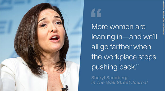 Sheryl Sandberg Unveils New ‘Women in the Workplace’ Study