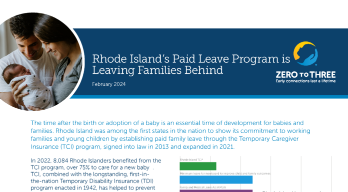 Rhode Island Becomes Third State to Offer Paid Family Leave Program