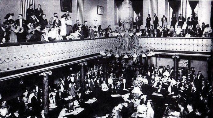August 13, 1920 – Tennessee Senate Passes Suffrage House Vote Looms