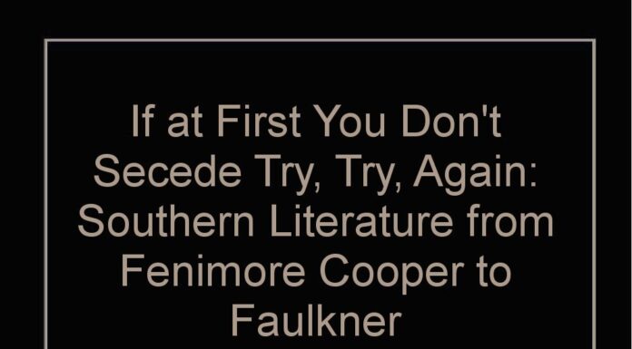Faulkner May Try Again: A Literary Comeback in the Making?