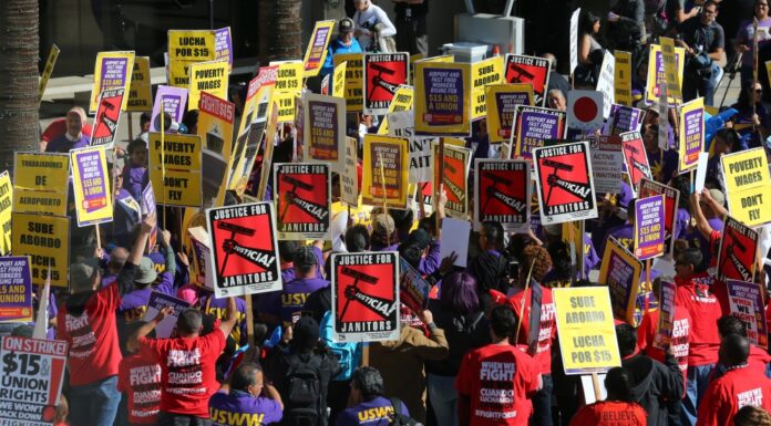 Minimum Wage Workers Rally for $15 in Cities Across the U.S.