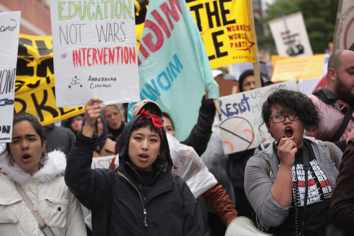 Thousands Attend May Day Protests Across The U.S.