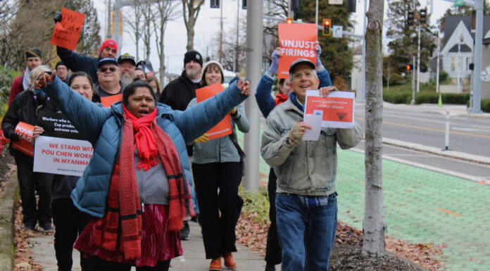 Human Rights Groups Protest GUESS for Alleged Sweatshop Labor Practices