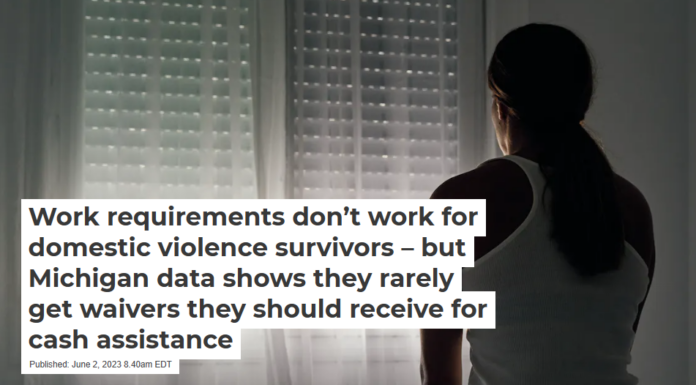 Domestic Violence Survivors Granted Temporary Exemptions from Work Requirements