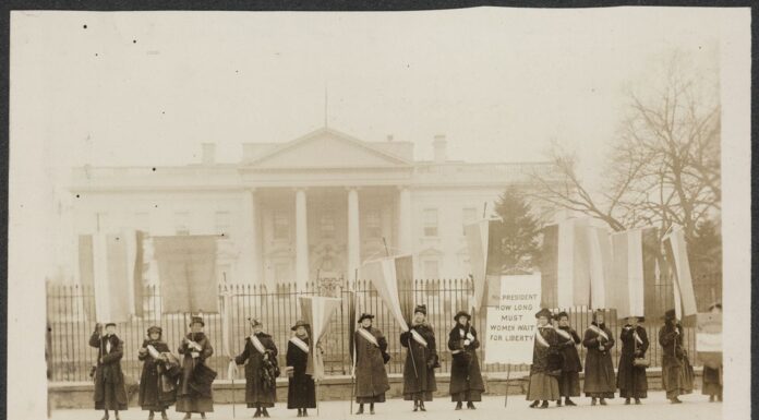 Today in Herstory: Picketing Suffragists Gain Support at White House