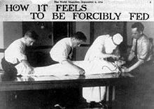 Today in Herstory: Force-Feeding of Ethel Byrne Continues