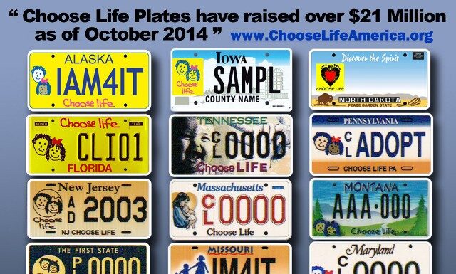 ‘Choose Life’ License Plates Gain Ground Across U.S. States