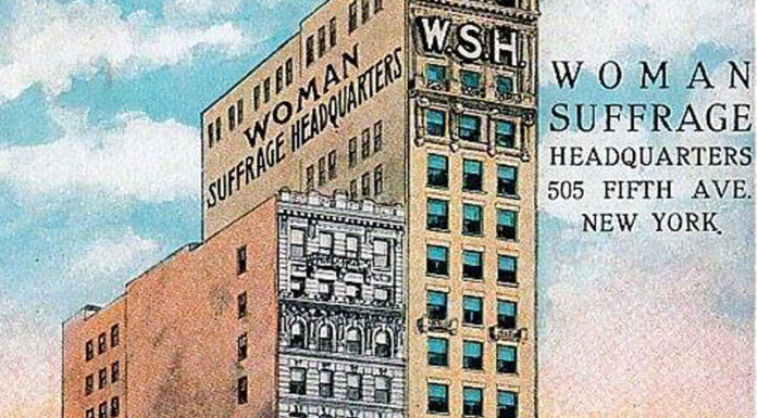 September 17 1909 – National Woman Suffrage Association Returns to NYC
