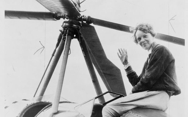 Today in Herstory: Amelia Earhart Announces World Flight Ambition