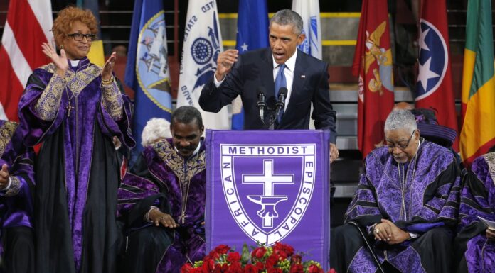 President Obama Delivers Emotional Eulogy in Charleston