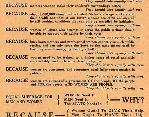 Founding Feminists: December 20 1912 – Women Organizing for Equal Futures