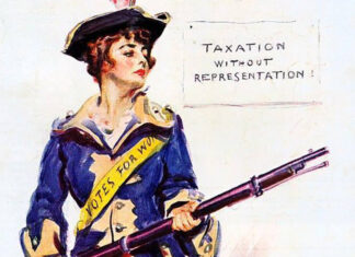 Today in Herstory: Seven Suffragists Take Over Manhattan’s Financial District