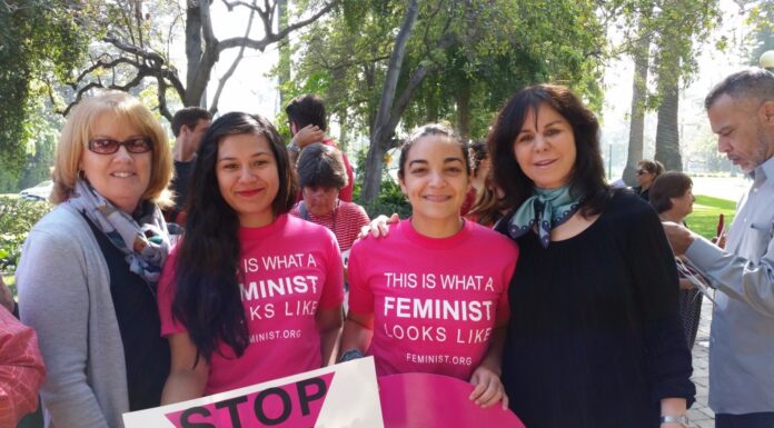 Feminist Activists Protest TPP and Brunei Laws at Beverly Hills Hotel