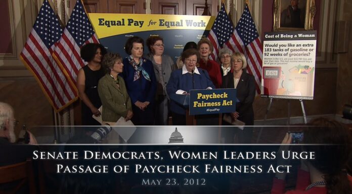Senate to Vote on Paycheck Fairness Act Today—Women’s Economic Future at Stake