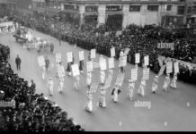 45000 Supporters Expected at 1915 NYC Suffrage Parade