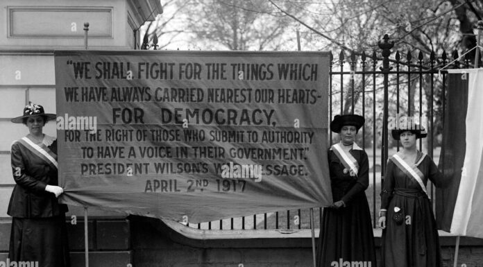 September 11 1917 – Silent Sentinels Honored at Banquet After Jailing for Protest