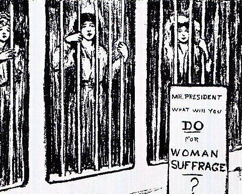 Founding Feminists: November 19 1917 – The Fire Behind the Feminist Fight
