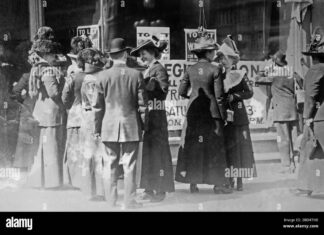 October 7 1911 – California Men Debate Women’s Suffrage in Packed Theater