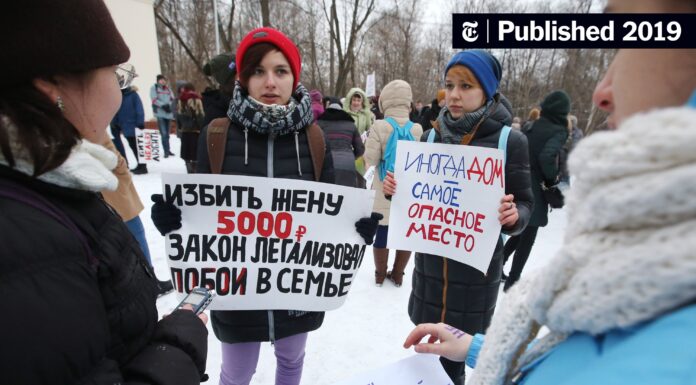 Russia Decriminalizes Certain Forms of Domestic Violence Sparking Outrage