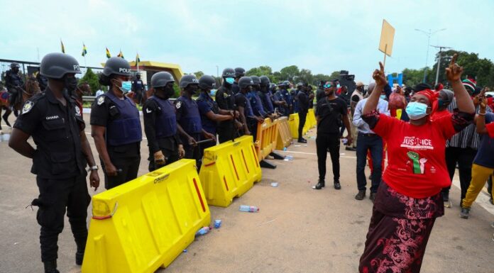 Ghanaian Women Protest Series of Unsolved Serial Murders
