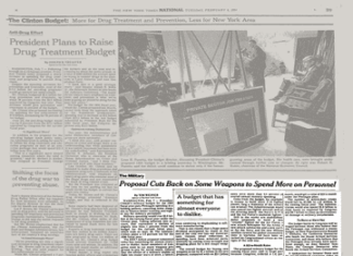 Clinton Budget Cuts Military Funding Boosts Education and Environment