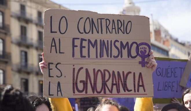 ¡Por fin un cartel feminista con lógica! ¿Qué lo hace diferente?