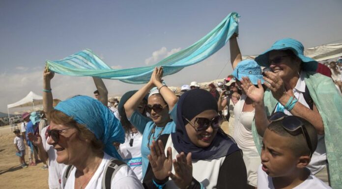 Israeli and Palestinian Women Join Forces in Peace March