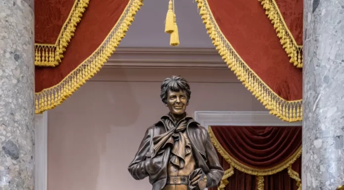 Amelia Earhart Statue to Be Installed at U.S. Capitol