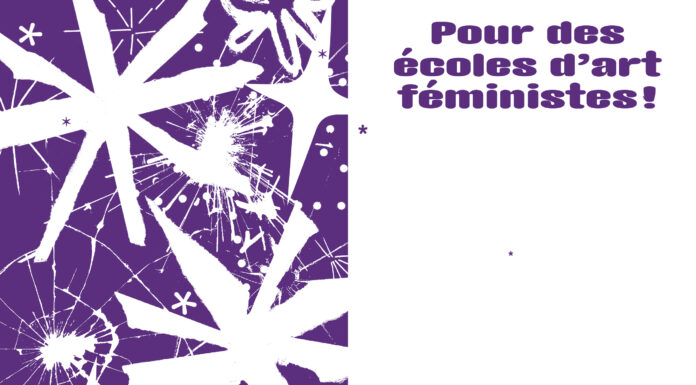 Pour des écoles d’art féministes : repenser la création culturelle