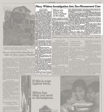 U.S. Navy Cook Sentenced in High-Profile Sexual Harassment Case