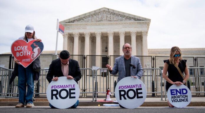 Anti-Abortion Groups Launch Campaign Targeting U.S. Supreme Court