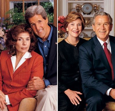 Kerry and Bush Battle for Support from Women Voters