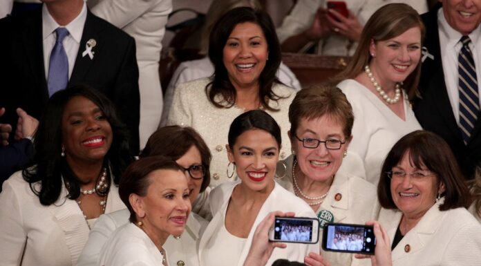 Record-Breaking Number of Women Sworn Into U.S. Congress