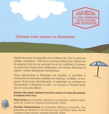 En vacances avec Simone : le cahier d’exercices féministes à emporter