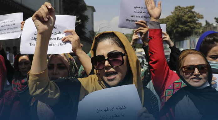 Afghan Women Rally to Demand Equal Rights and Representation