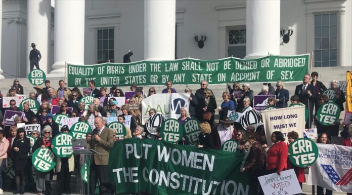 ERA Ratification Back in Spotlight After Virginia Democratic Wins