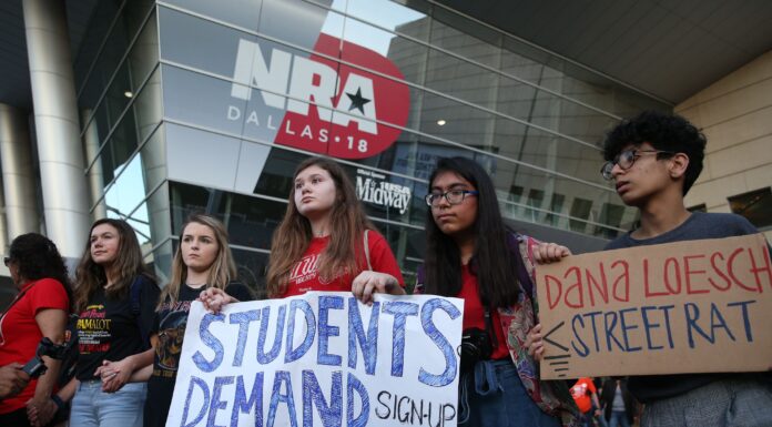 Students Nationwide Demand Gun Reform Condemn NRA’s Political Influence